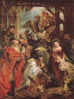 Peter Paul Rubens THe Adoration of The Magi (mk27) china oil painting image